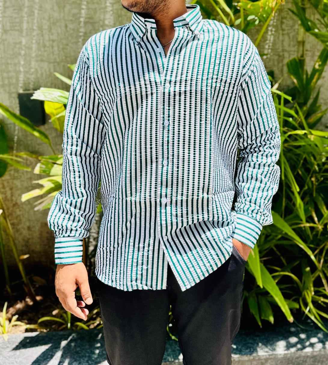 MEN CRUSH FABRIC FULL SLEEVE FORMAL SHIRT AT WHOLESALE PRICE