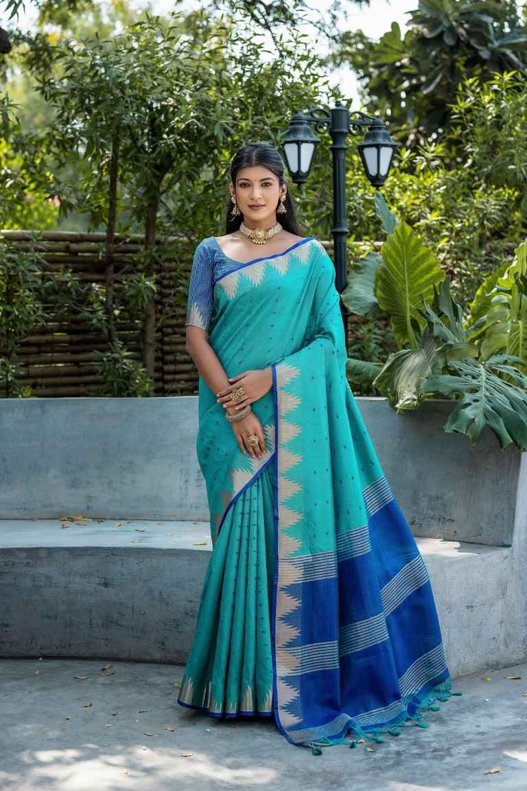 SEMI TUSSAR SILK BANDHANI STYLE SAREE AT WHOLESALE PRICE