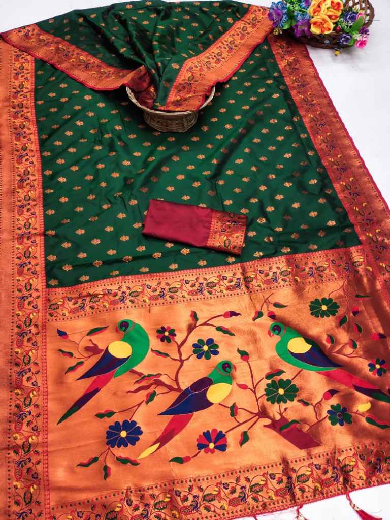 SOFT PETHANI ZARI WEAWING SILK SAREE AT WHOLESALE PRICE
