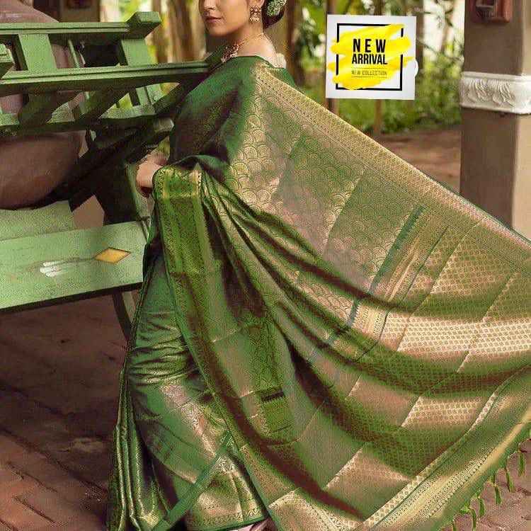 SOFT SILK JACQUARD WORK WITH RICH PALLU SAREE CODE 144 AT WHOLESALE PRICE