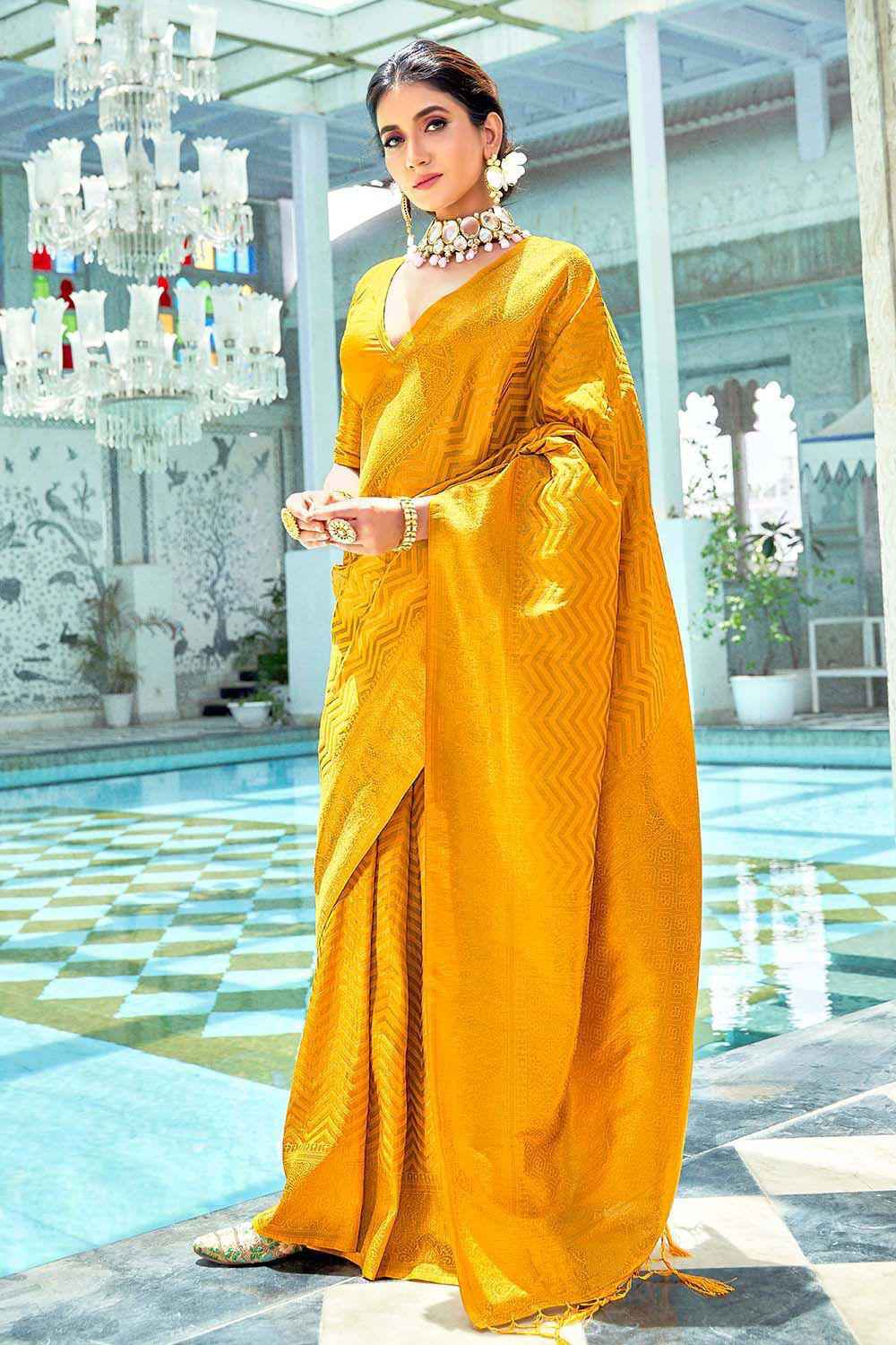 SOFT SILK JACQUARD WORK WITH RICH PALLU SAREE CODE 3096 AT WHOLESALE PRICE