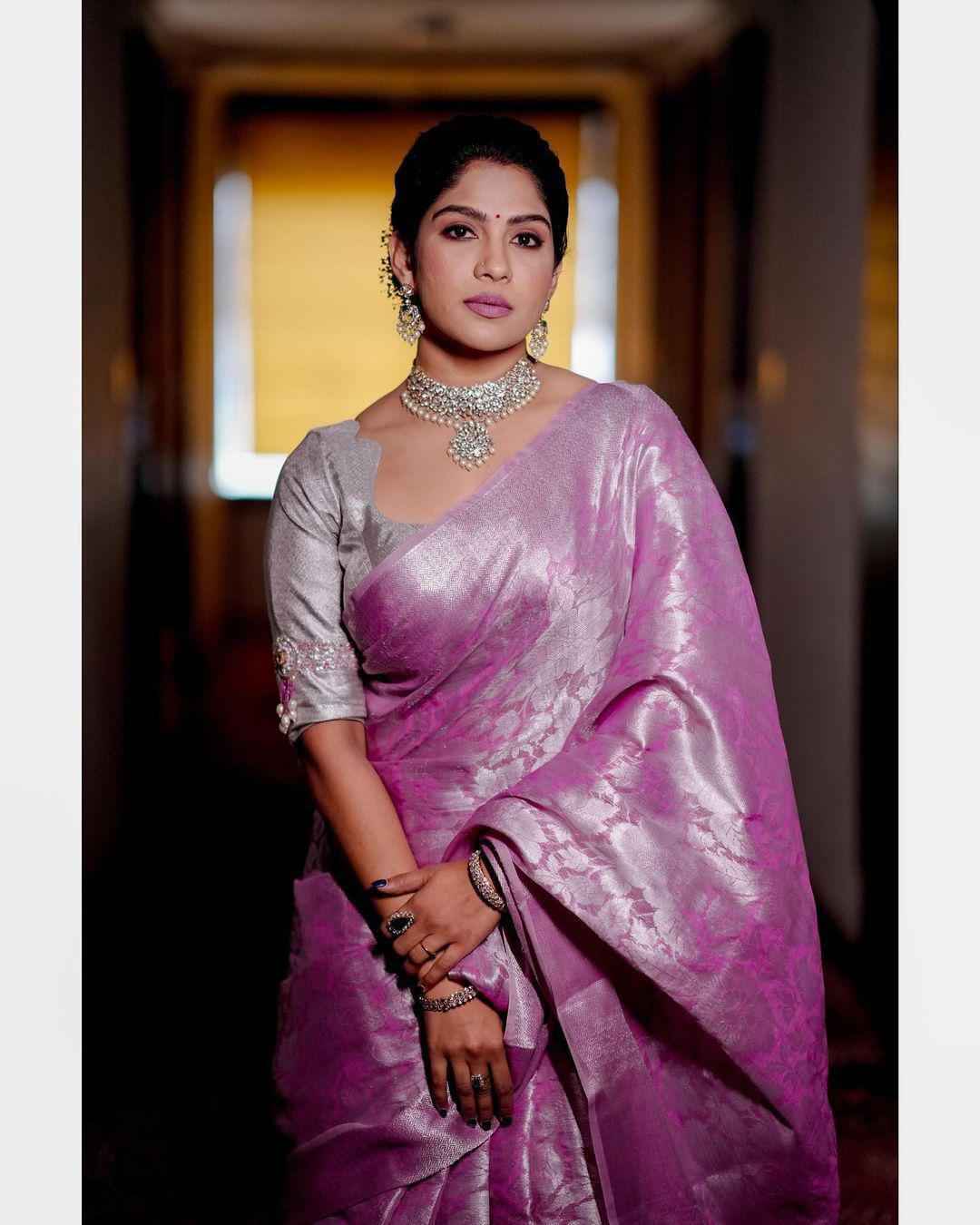 SOFT SILK JACQUARD WORK WITH RICH PALLU SAREE CODE 5087 AT WHOLESALE PRICE
