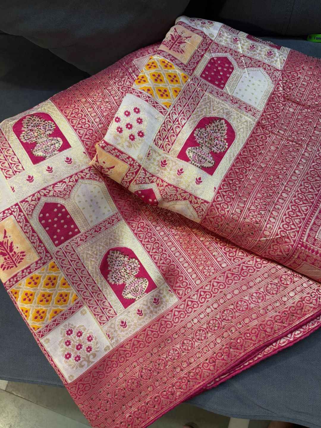 VISCOSE PURE SOFT KOLKATA MEENA SILK WEAVING SAREE AT WHOLESALE PRICE