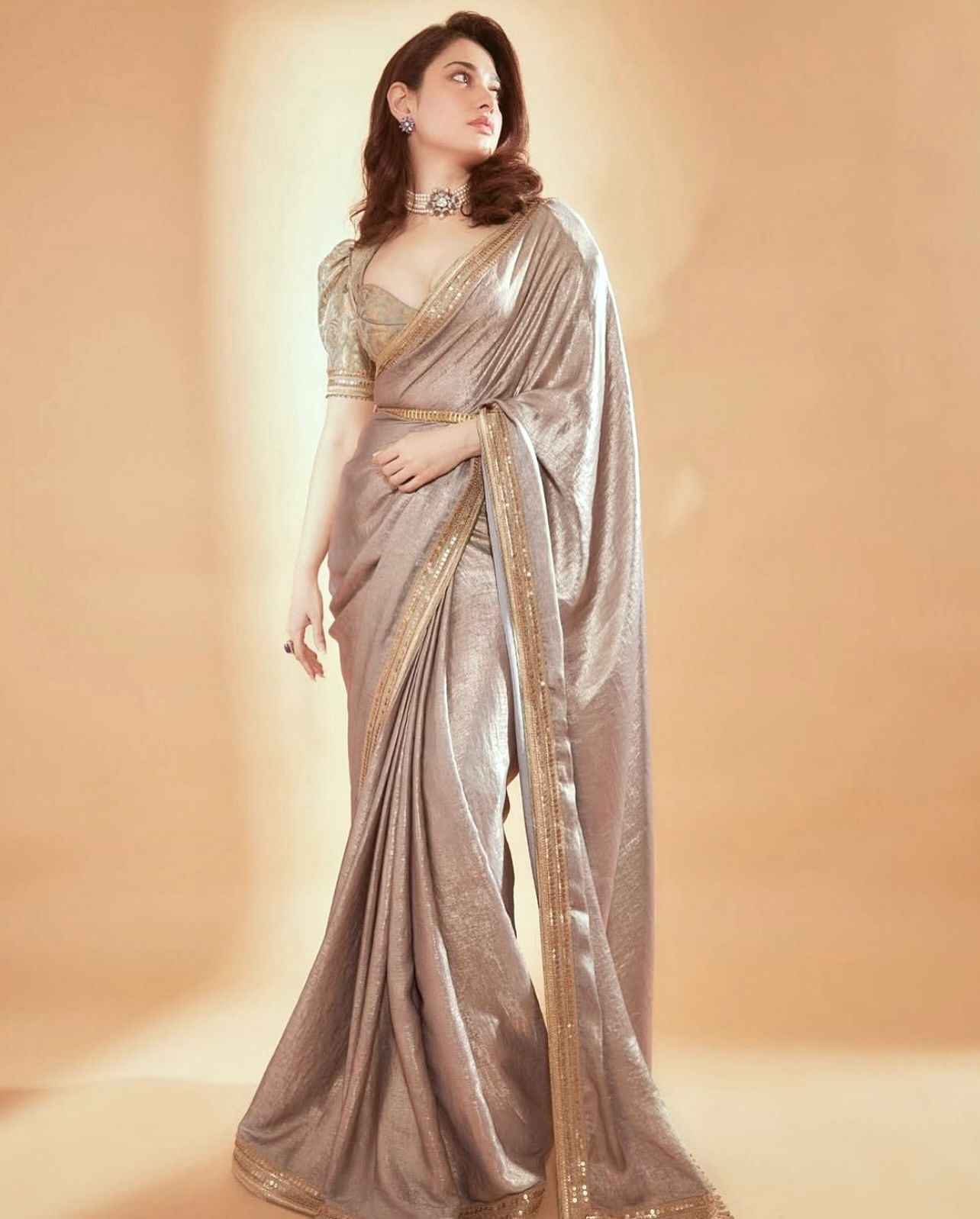 FRANDY CHIFFORN DUAL SEQUINS WITH DORI EMBROIDERY WORK SAREE AT WHOLESALE PRICE
