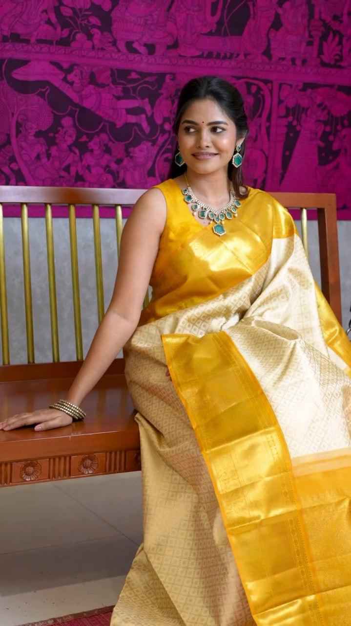 SOFT SILK JACQUARD WORK WITH RICH PALLU SAREE CODE 6044 AT WHOLESALE PRICE