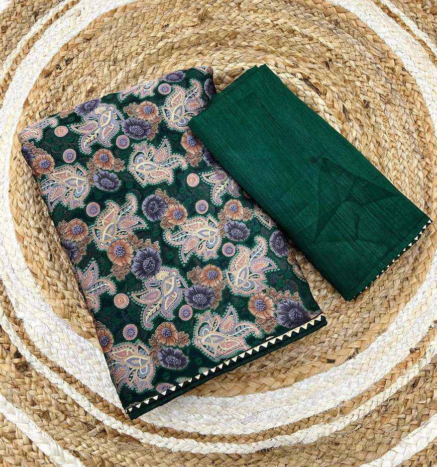BEAUTIFUL EXPORT QUALITY IMPORTED ORIGINAL BRASOO FABRIC PRINTED SAREE AT WHOLESALE PRICE