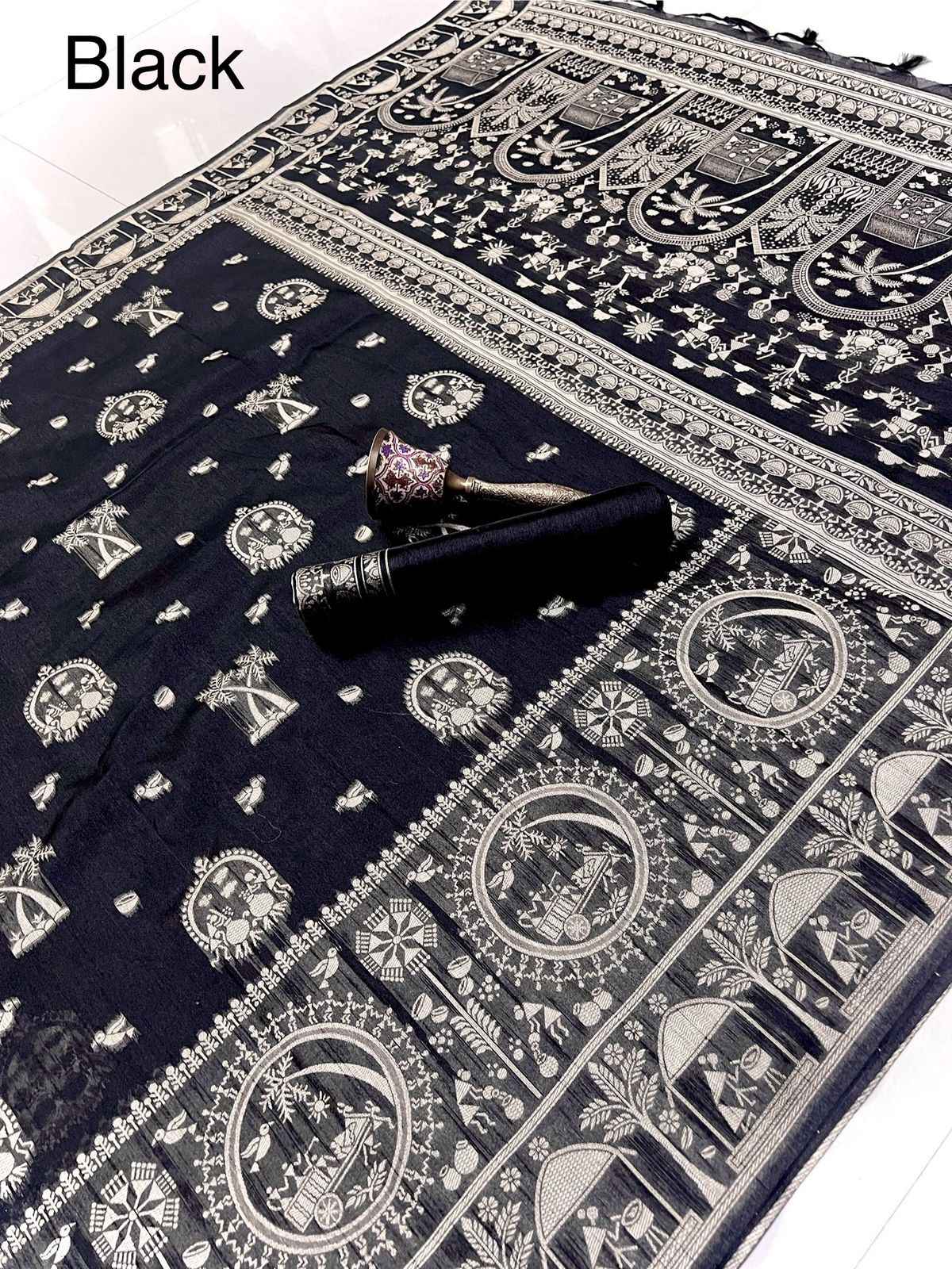 PURE SOFT SILK KALAMKARI WEAVING SAREE AT WHOLESALE PRICE