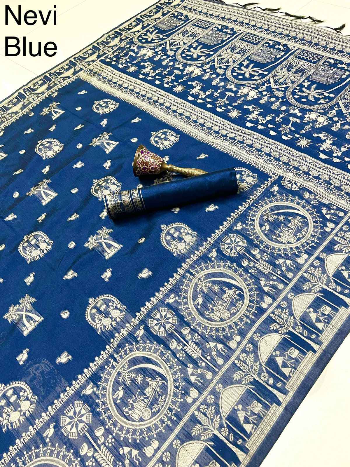 PURE SOFT SILK KALAMKARI WEAVING SAREE AT WHOLESALE PRICE