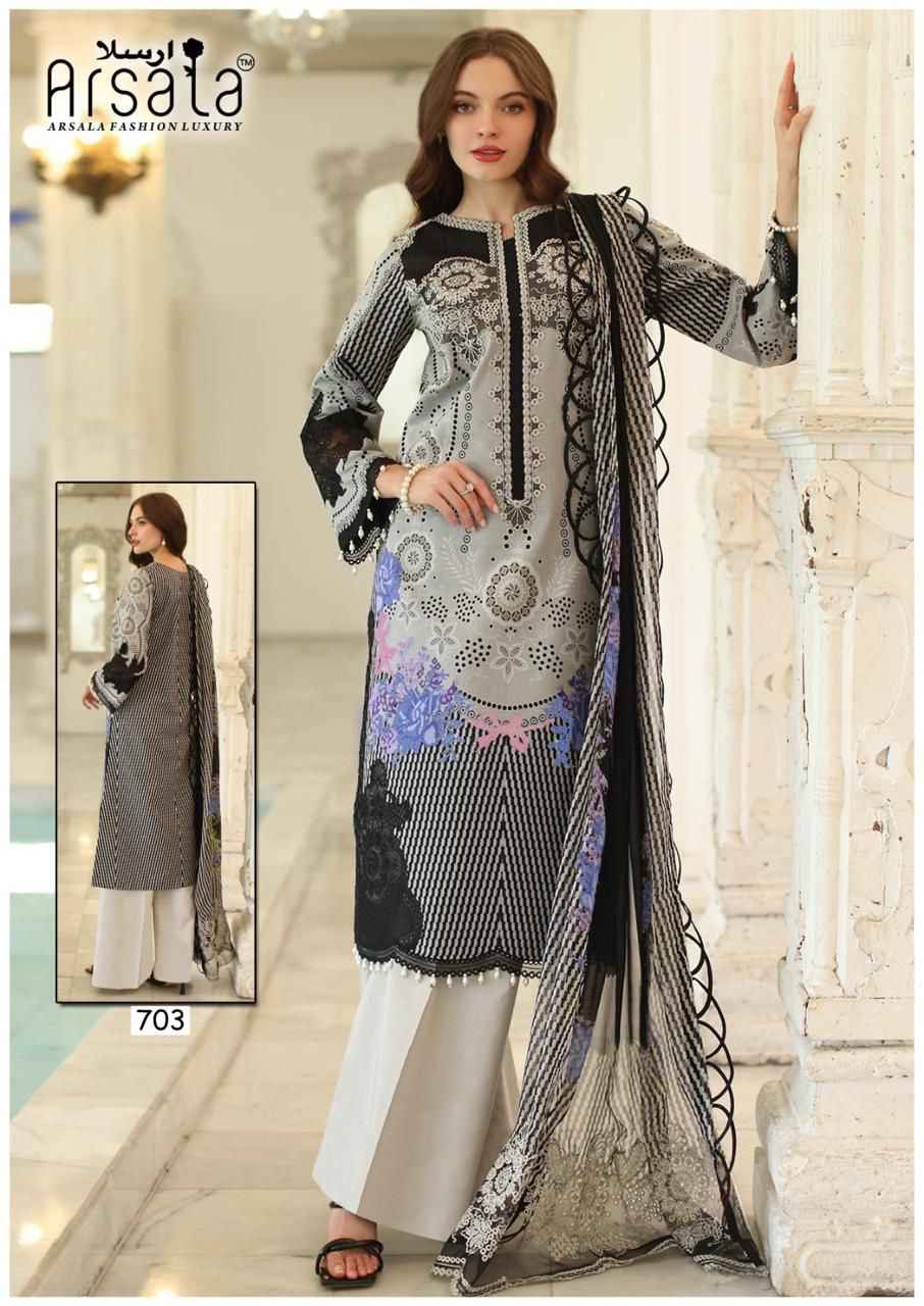 ARSALA AMIRA VOL 7 HEAVY COTTON LUXURY COLLECTION AT WHOLESALE PRICE