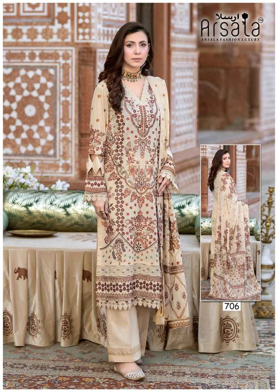 ARSALA AMIRA VOL 7 HEAVY COTTON LUXURY COLLECTION AT WHOLESALE PRICE