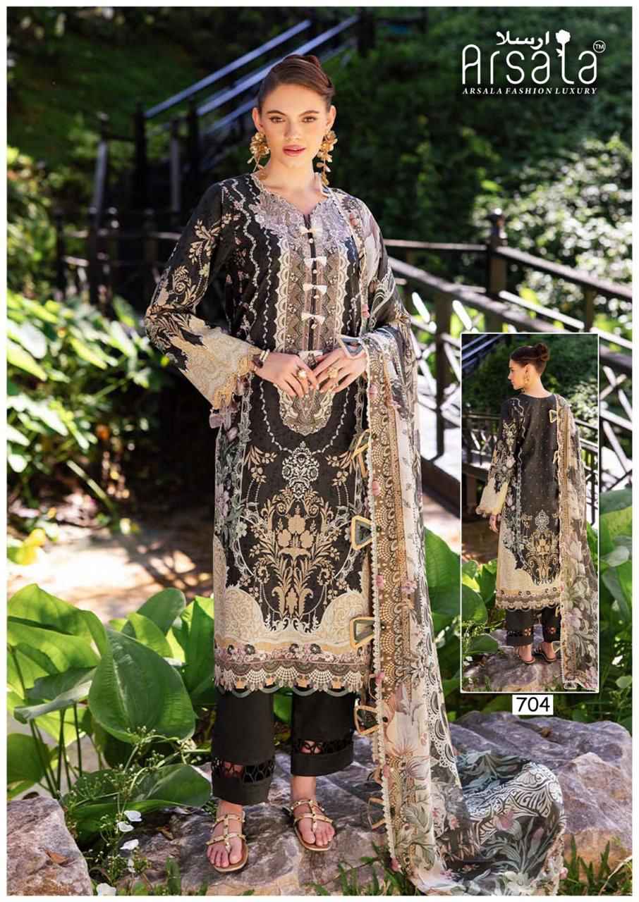 ARSALA AMIRA VOL 7 HEAVY COTTON LUXURY COLLECTION AT WHOLESALE PRICE