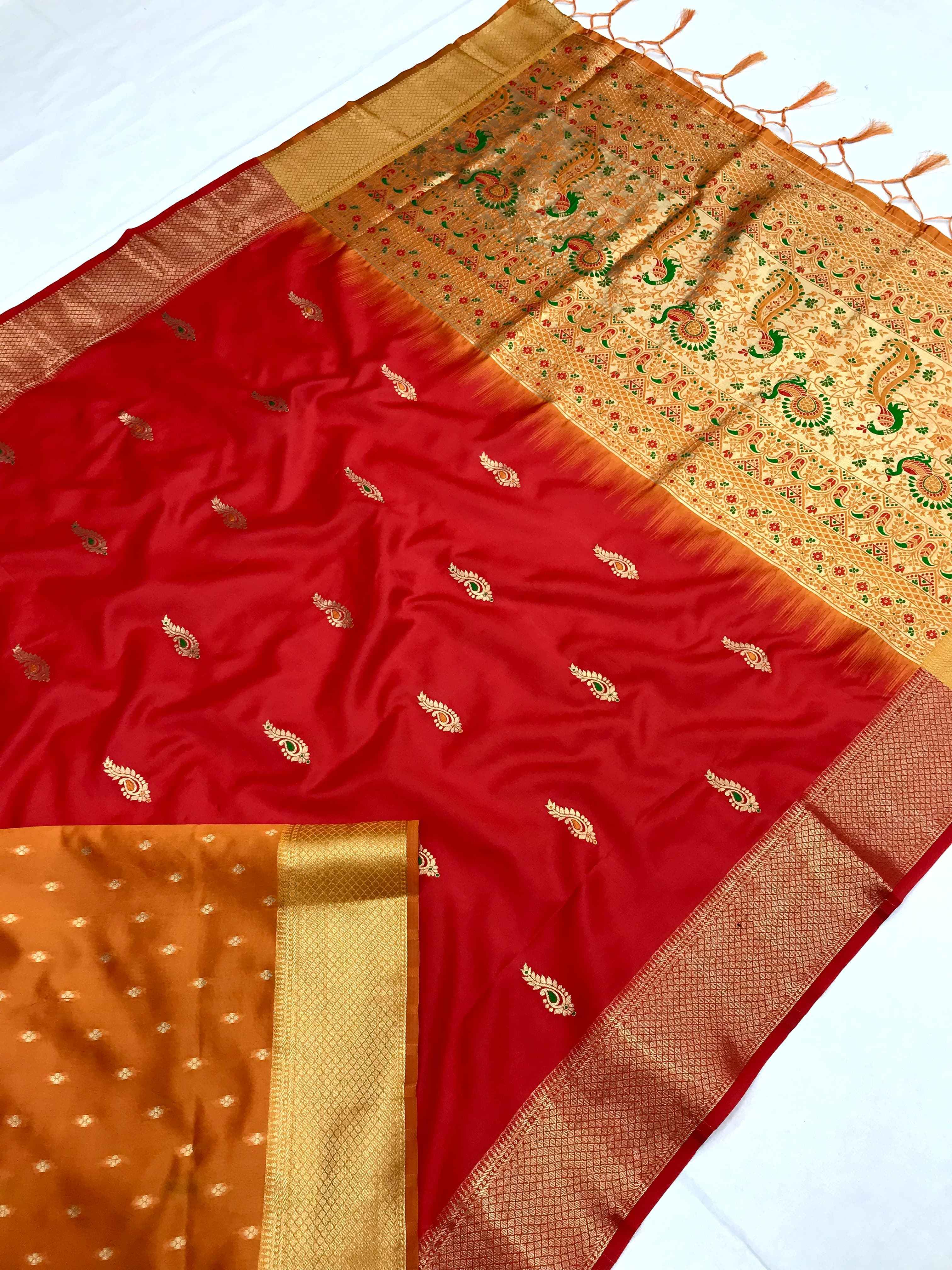 BANARASI SOFT SILK JEQURD WEAVING WORK SAREE AT WHOLESALE PRICE
