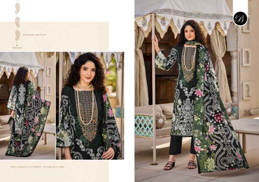 BELLIZA NAIRA VOL 110 PURE COTTON EMBROIDERY DRESS MATERIAL AT WHOLESALE PRICE