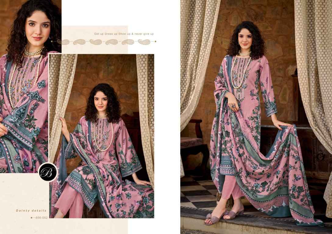 BELLIZA NAIRA VOL 110 PURE COTTON EMBROIDERY DRESS MATERIAL AT WHOLESALE PRICE