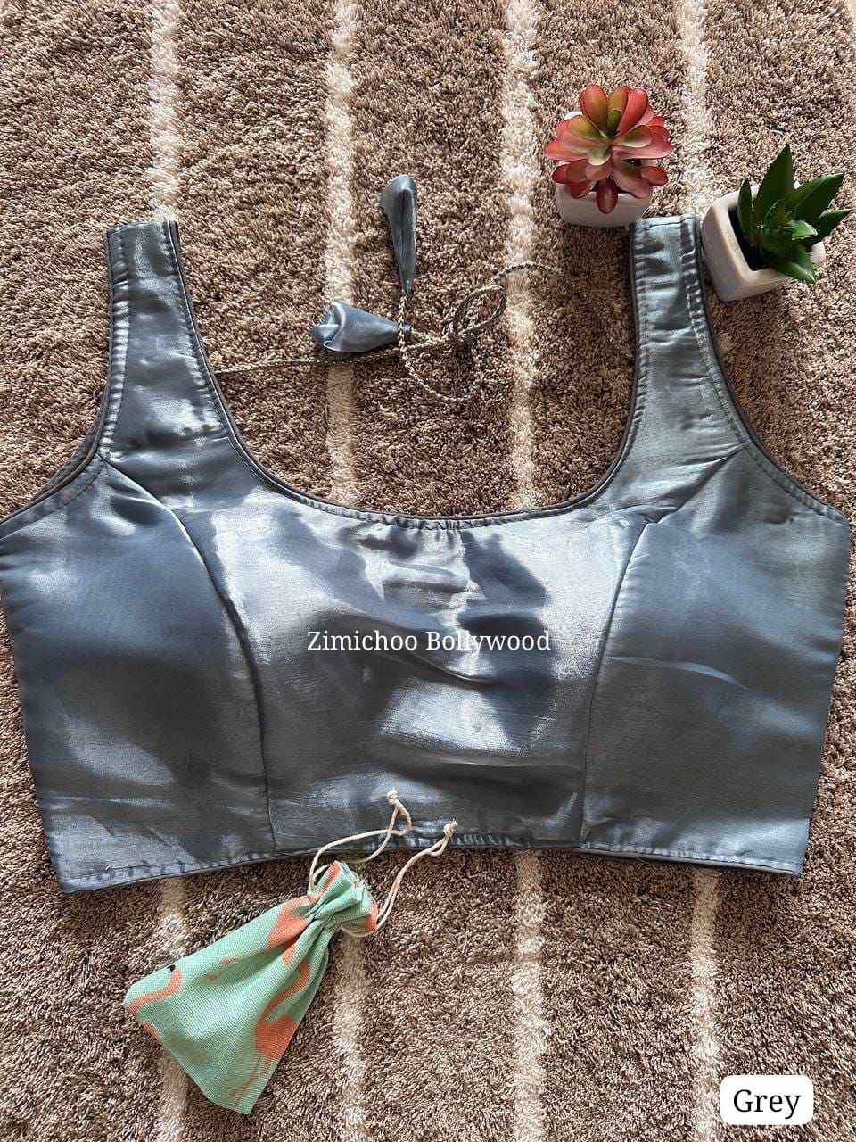 BOLLYWOOD STYLE PURE ZIMI CHOO BLOUSE AT WHOLESALE PRICE