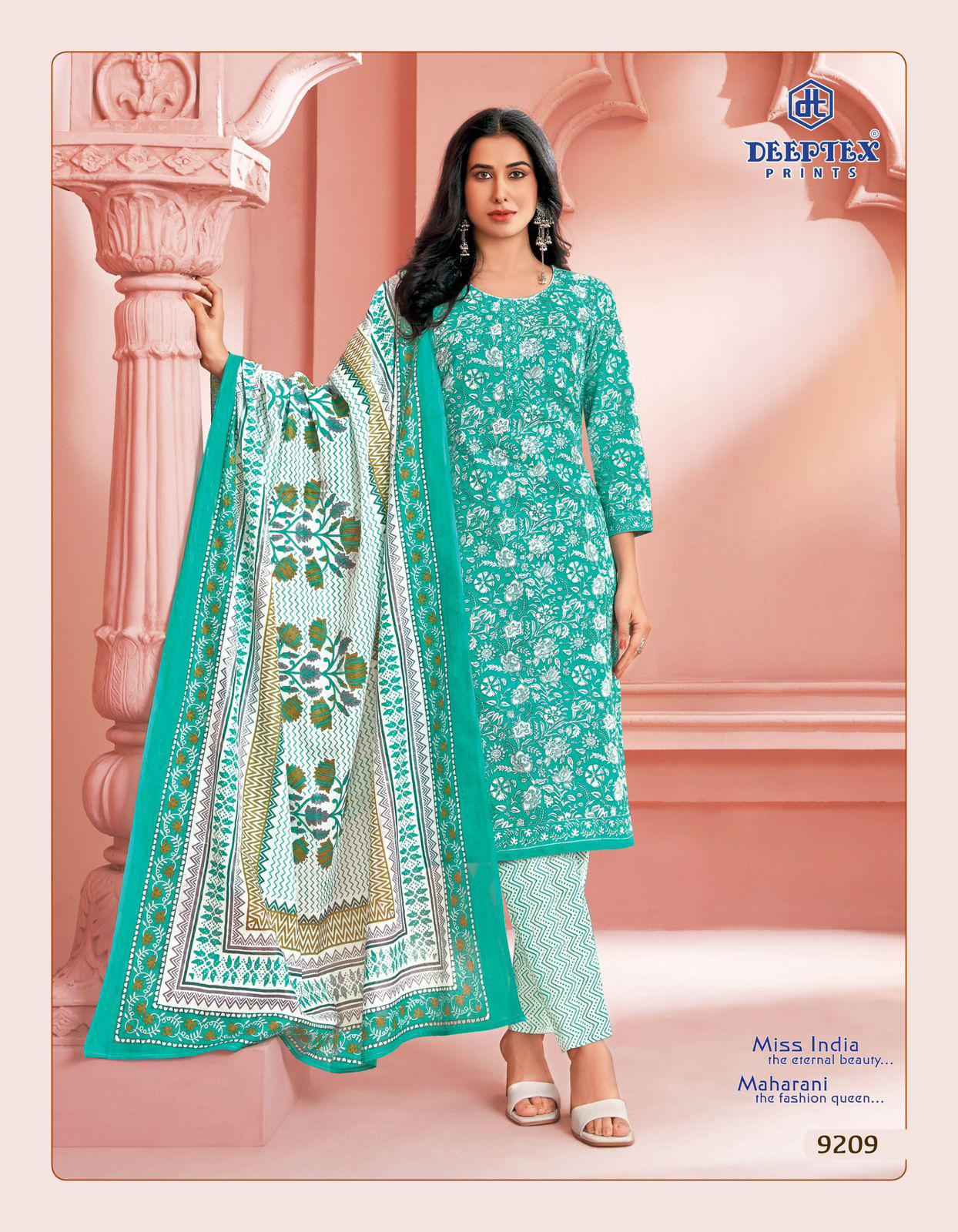 DEEPTEX MISS INDIA VOL-92 PURE COTTON DRESS MATERIAL AT WHOLESALE PRICE