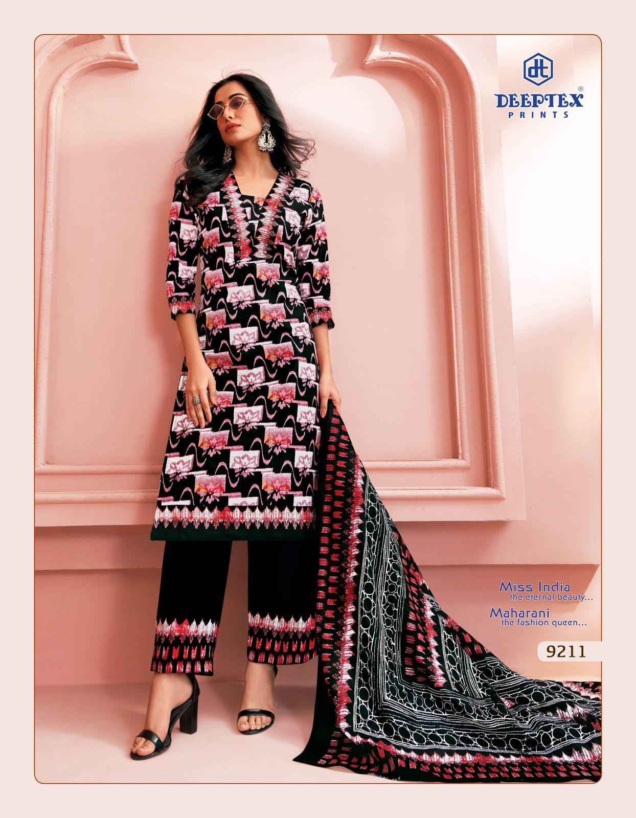 DEEPTEX MISS INDIA VOL-92 PURE COTTON DRESS MATERIAL AT WHOLESALE PRICE