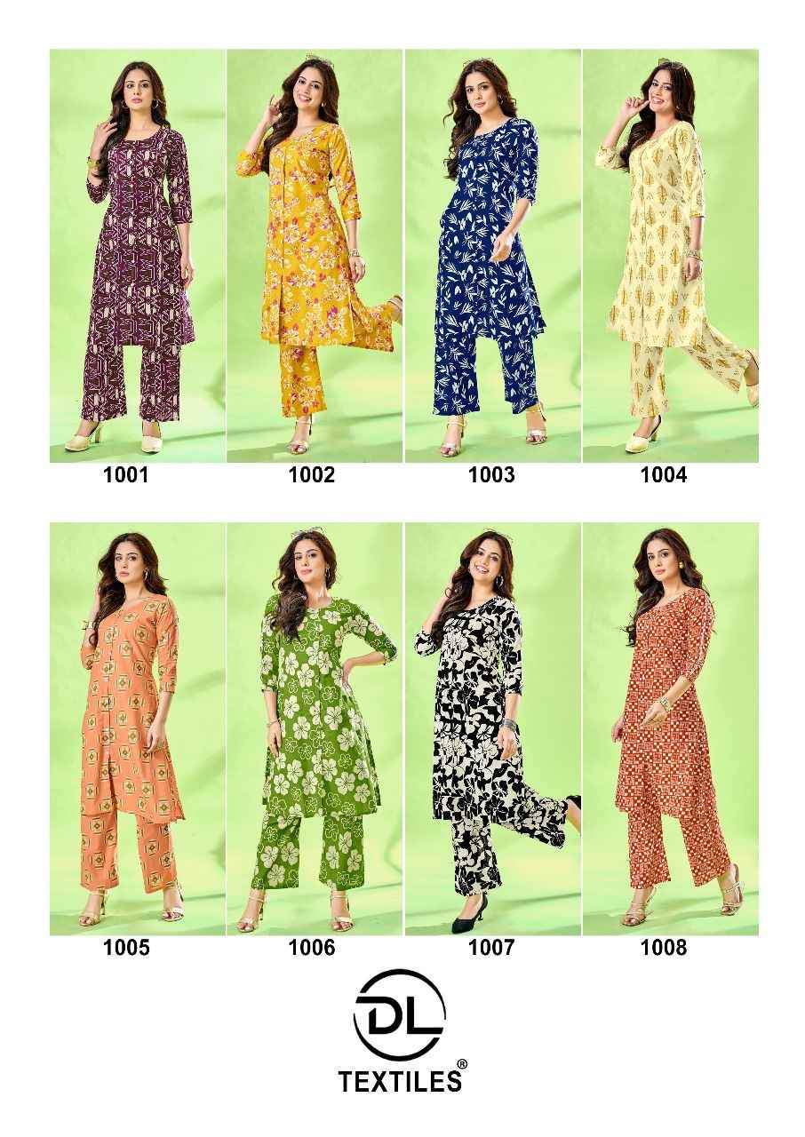 DL A-LINE VOL-1 HEAVY MAL COTTON PRINTED KURTI WITH PLAZZO AT WHOLESALE PRICE