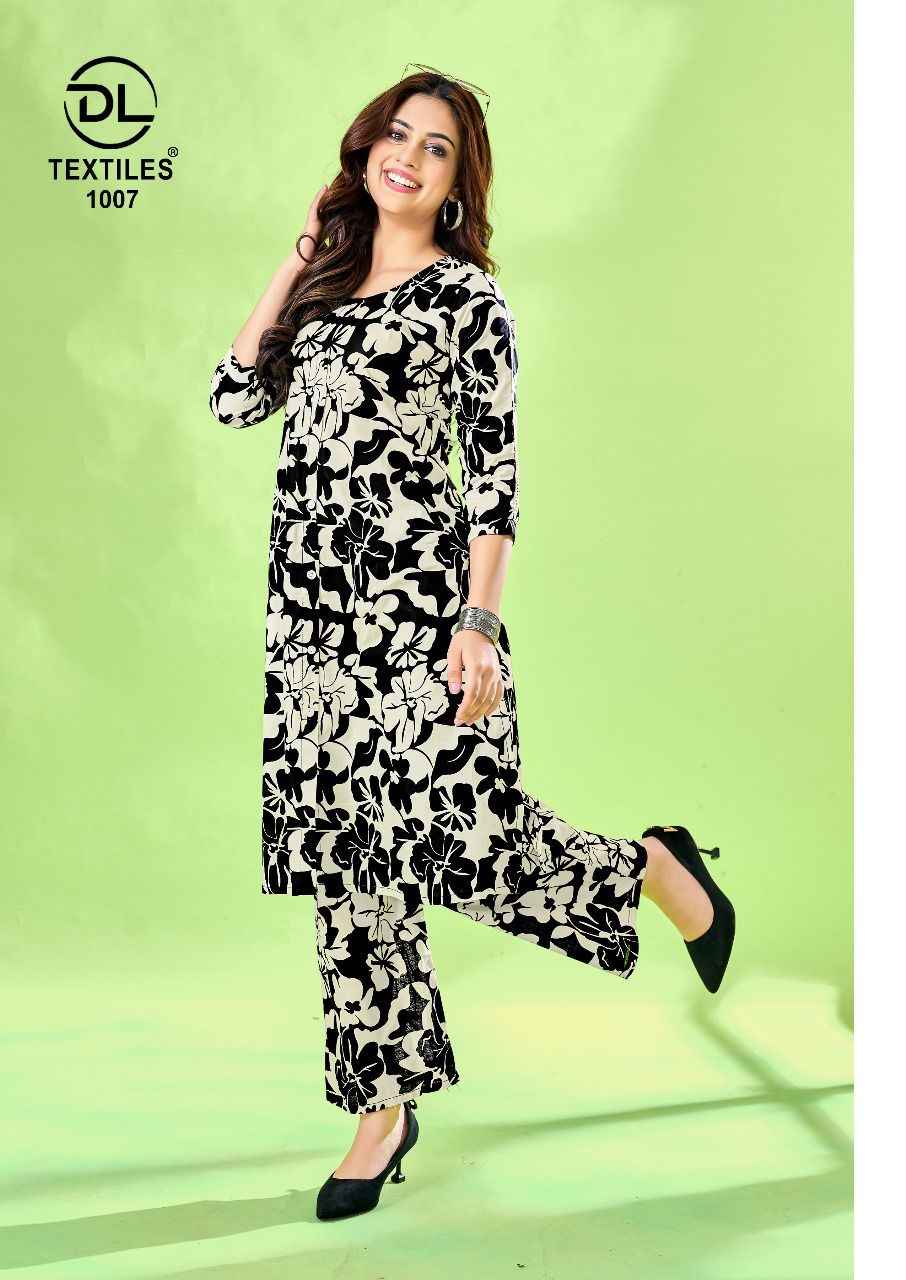 DL A-LINE VOL-1 HEAVY MAL COTTON PRINTED KURTI WITH PLAZZO AT WHOLESALE PRICE