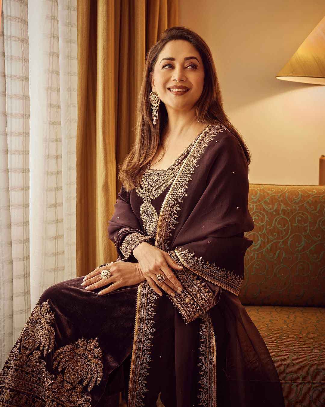 HEAVY CHINON SILK SEQUENCE EMBROIDERY TOP BOTTOM AND DUPATTA SET AT WHOLESALE PRICE
