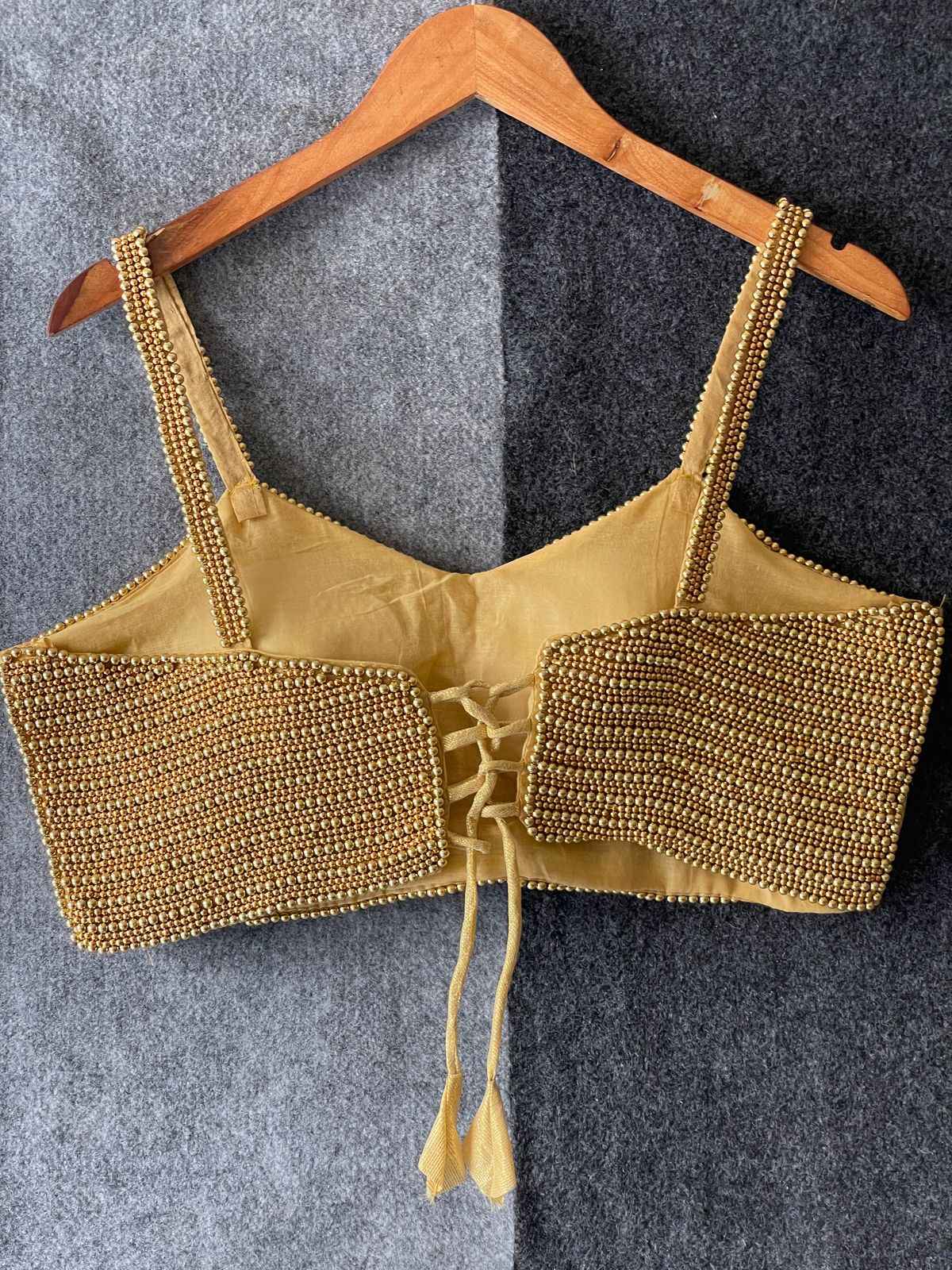 HEAVY PEARL TRADITIONAL BLOUSE AT WHOLESALE PRICE