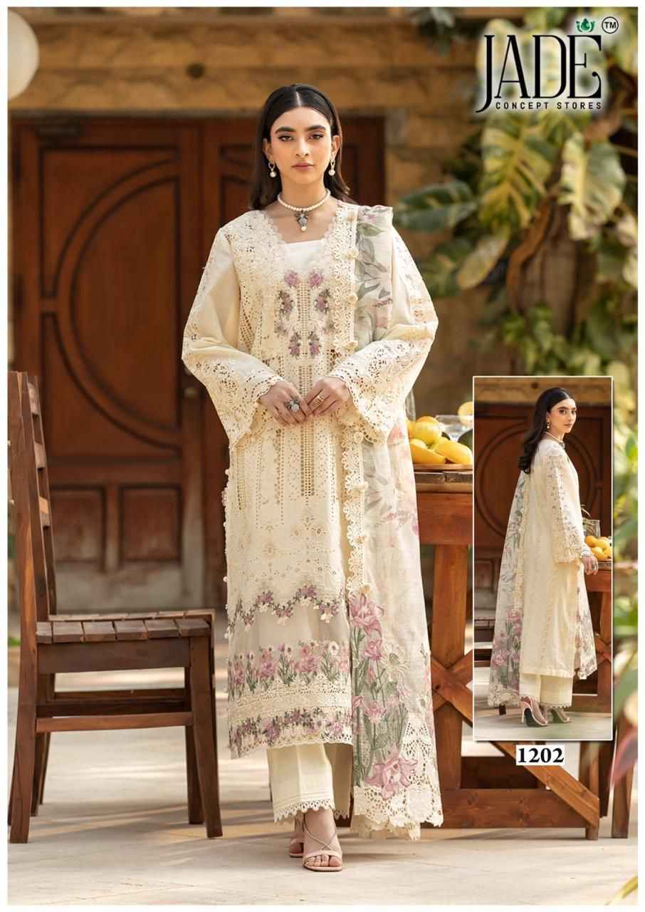 JADE BIN SAEED VOL-12 HEAVY COTTON LUXURY COLLECTION AT WHOLESALE PRICE