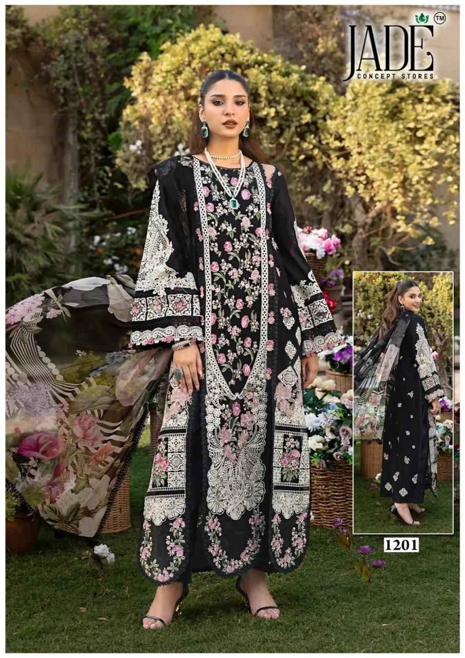 JADE BIN SAEED VOL-12 HEAVY COTTON LUXURY COLLECTION AT WHOLESALE PRICE