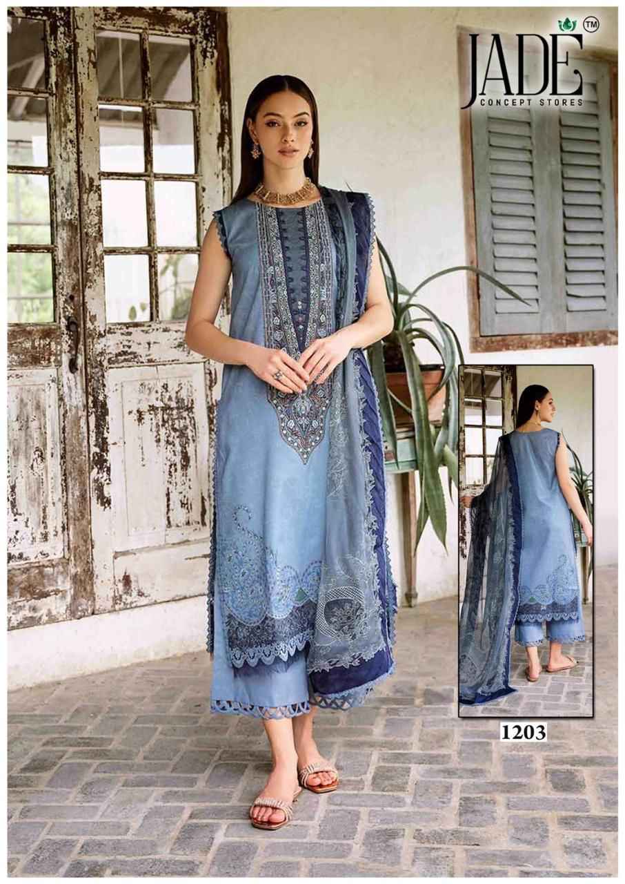 JADE BIN SAEED VOL-12 HEAVY COTTON LUXURY COLLECTION AT WHOLESALE PRICE