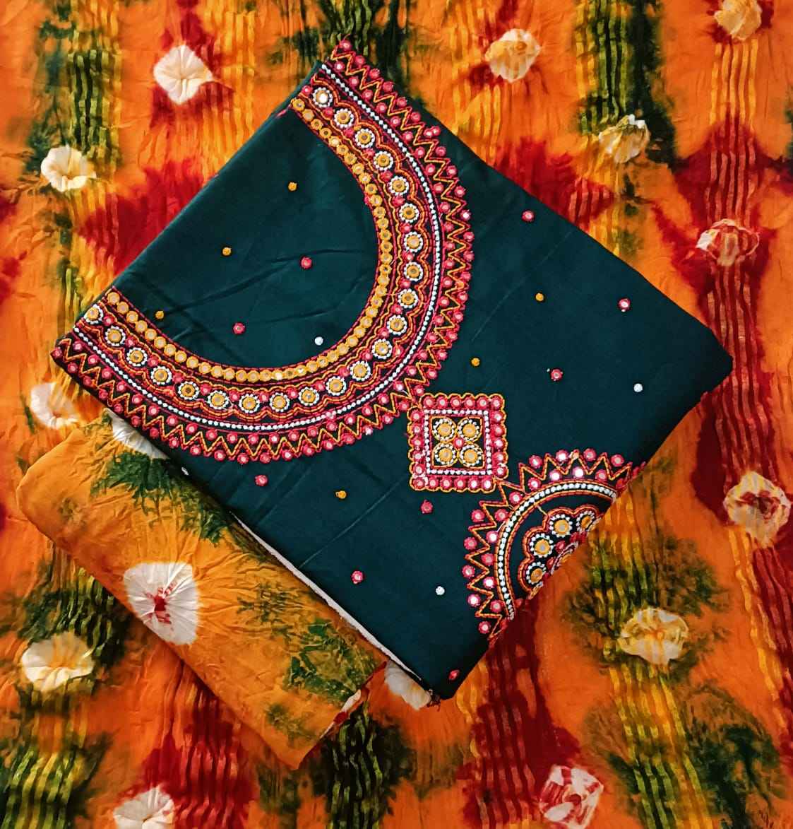 JLF PRACHI EDITION-7 HEAVY REYON MATERIAL EMBROIDERY DRESS MATERIAL AT WHOLESALE PRICE