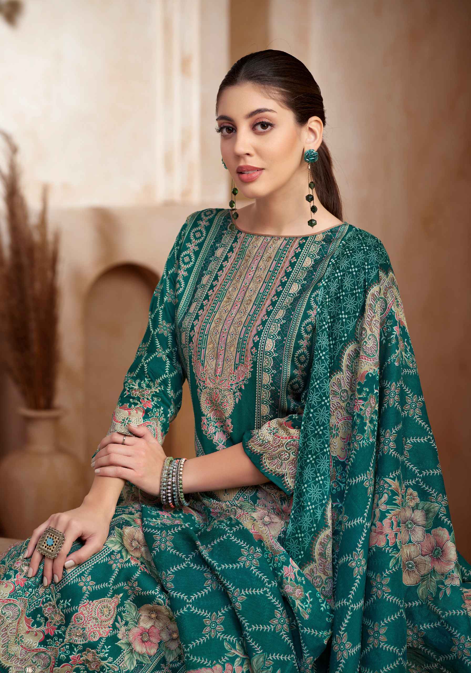 ALOK KAARA PURE ZAM COTTON FANCY PRINTED DRESS MATERIAL AT WHOLESALE PRICE