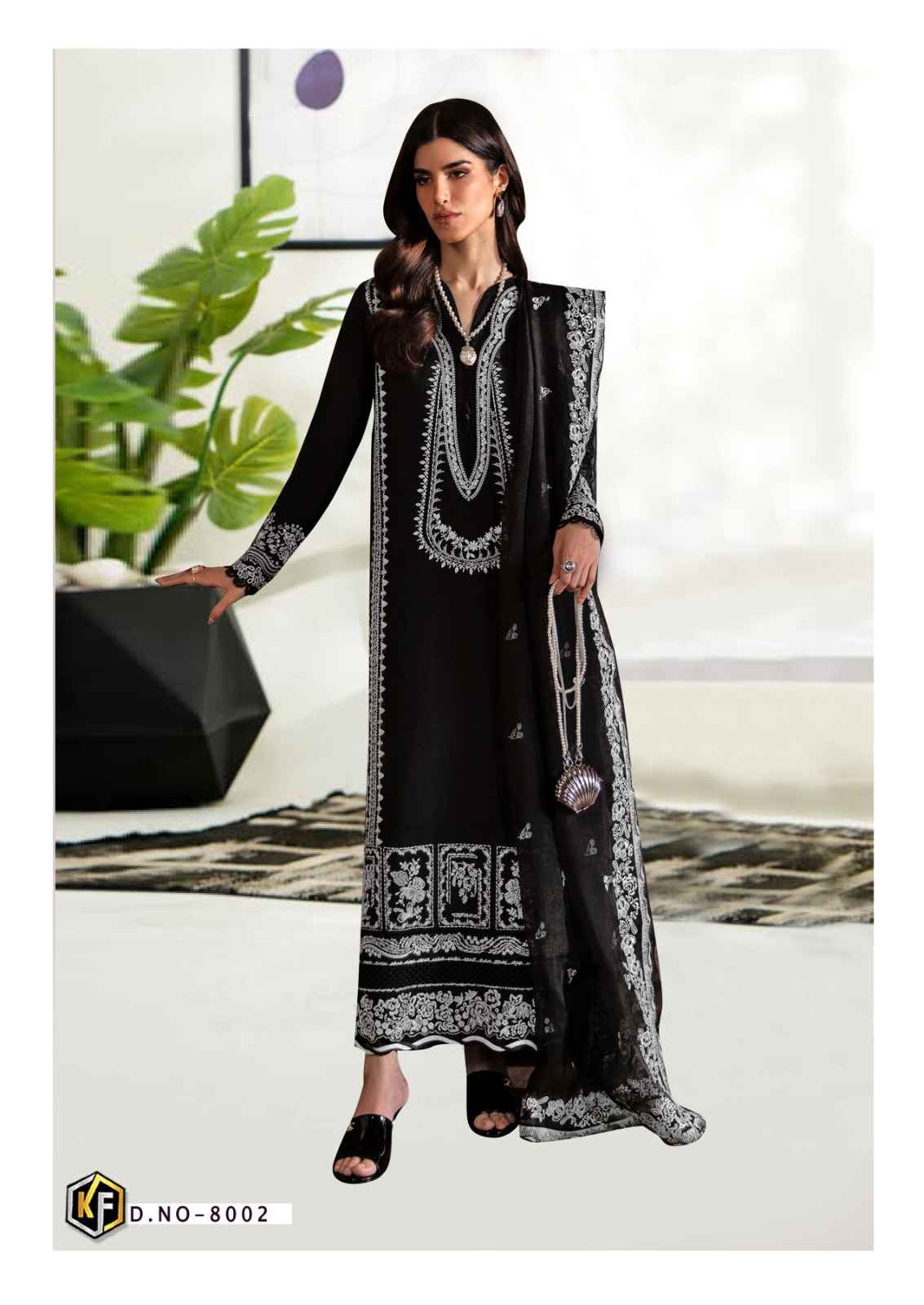 KEVAL ROHA VOL-08  HEAVY COTTON PRINTED KARACHI DRESS MATERIAL AT WHOLESALE PRICE