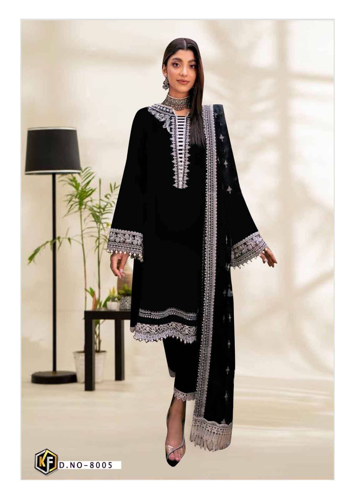 KEVAL ROHA VOL-08  HEAVY COTTON PRINTED KARACHI DRESS MATERIAL AT WHOLESALE PRICE