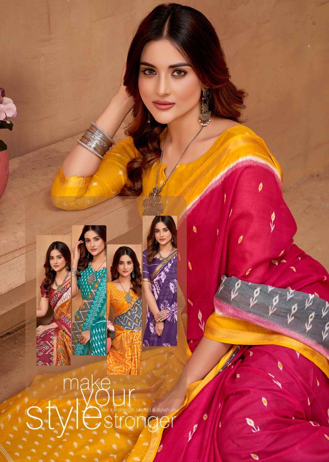 LAKHANI SIGNATURE VOL-01 PURE COTTON SAREE AT WHOLESALE PRICE