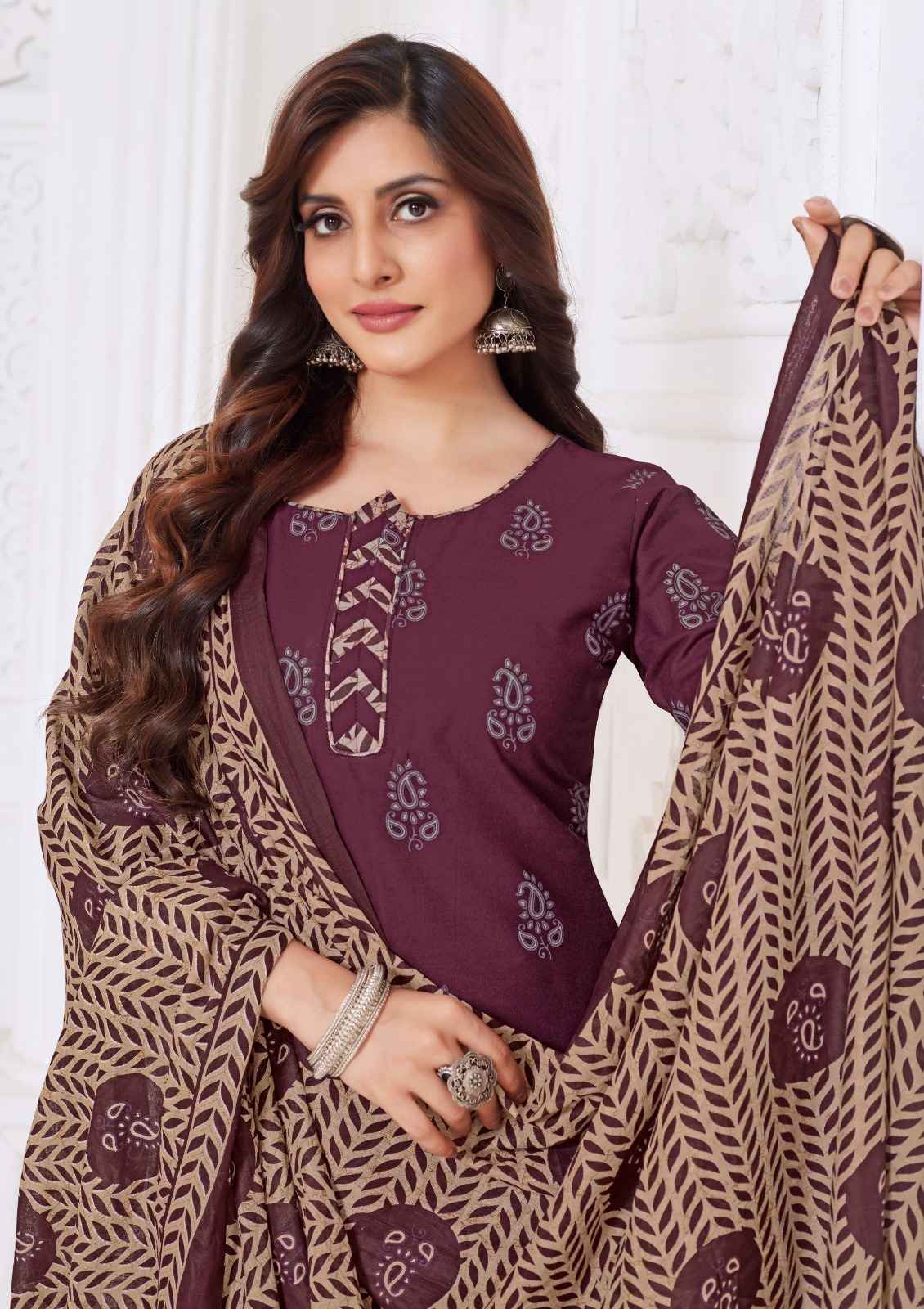 MADHAV PUNJABI KUDI VOL-18 PURE COTTON DRESS MATERIAL AT WHOLESALE PRICE