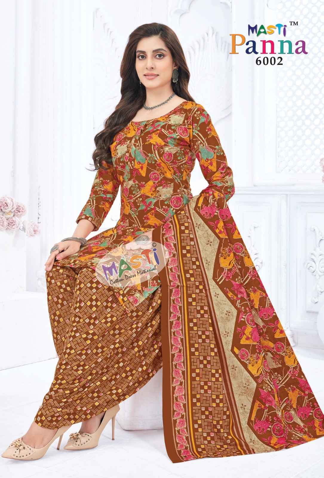 MASTI PANNA VOL 6 PURE COTTON PRINTED DRESS MATERIAL AT WHOLESALE PRICE
