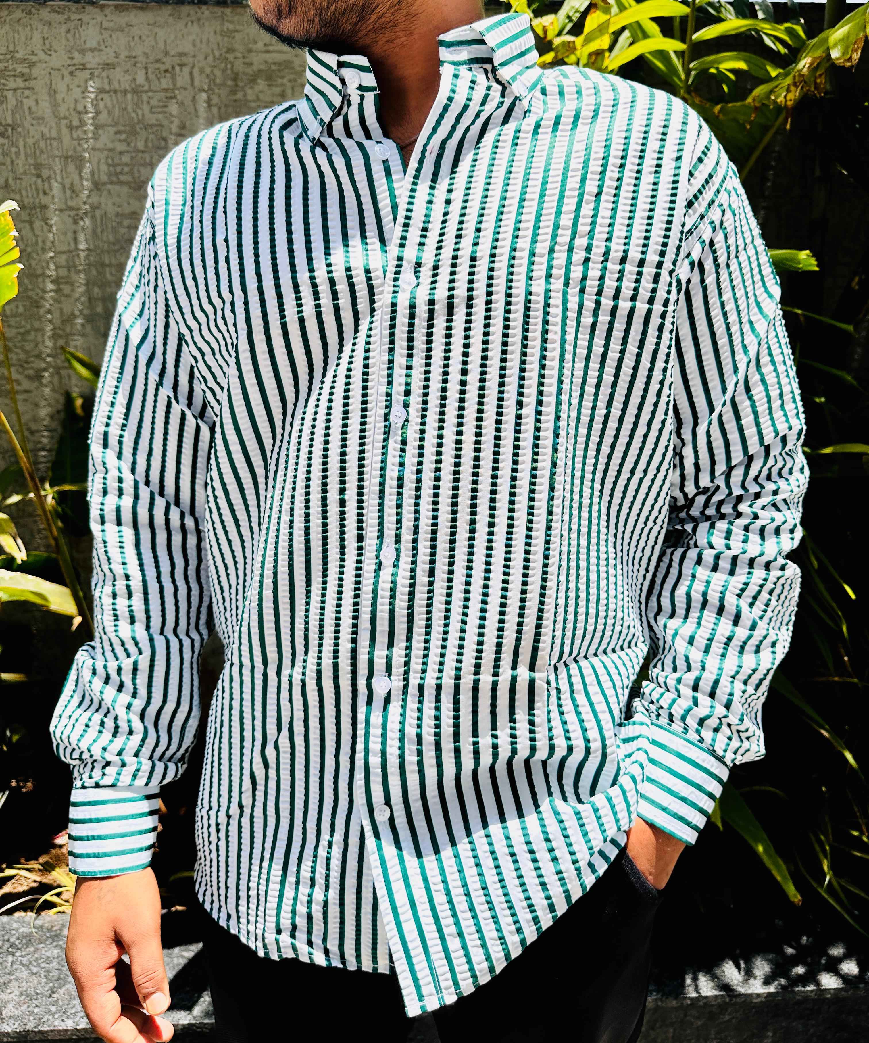 MEN CRUSH FABRIC FULL SLEEVE FORMAL SHIRT AT WHOLESALE PRICE