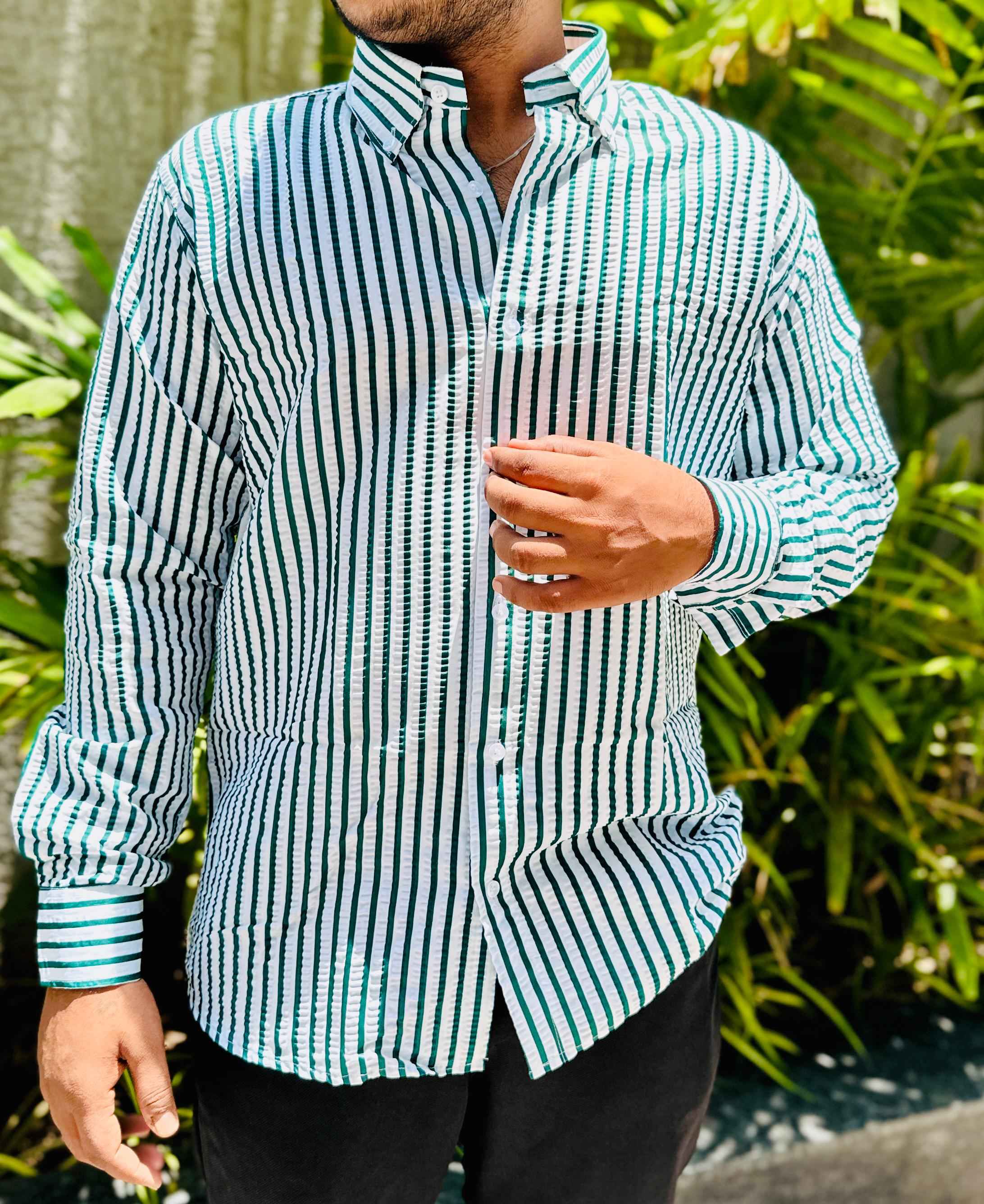 MEN CRUSH FABRIC FULL SLEEVE FORMAL SHIRT AT WHOLESALE PRICE