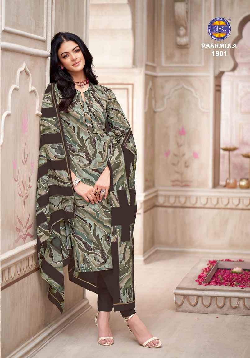 MFC PASHMINA VOL-19 PURE HEAVY COTTON PRINT DRESS MATERIAL AT WHOLESALE PRICE