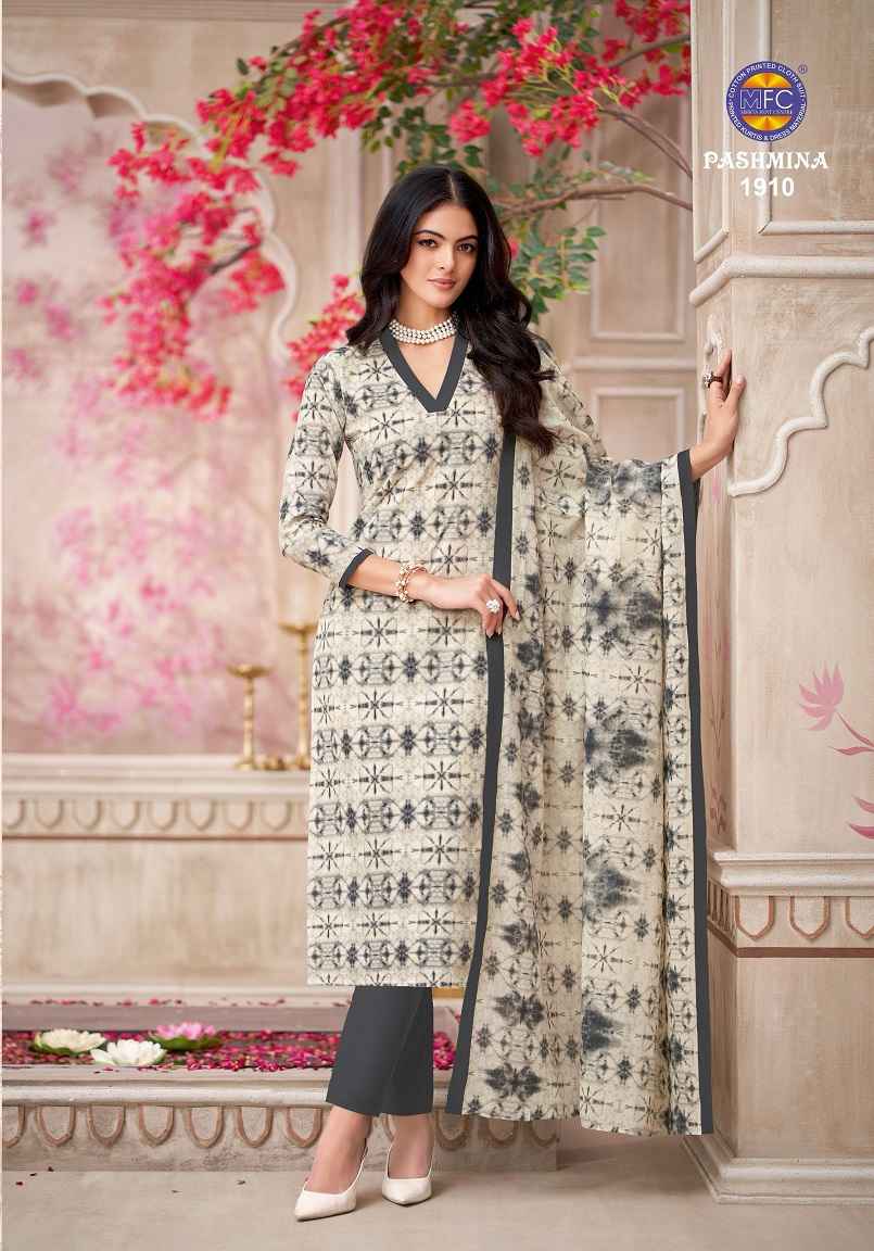 MFC PASHMINA VOL-19 PURE HEAVY COTTON PRINT DRESS MATERIAL AT WHOLESALE PRICE