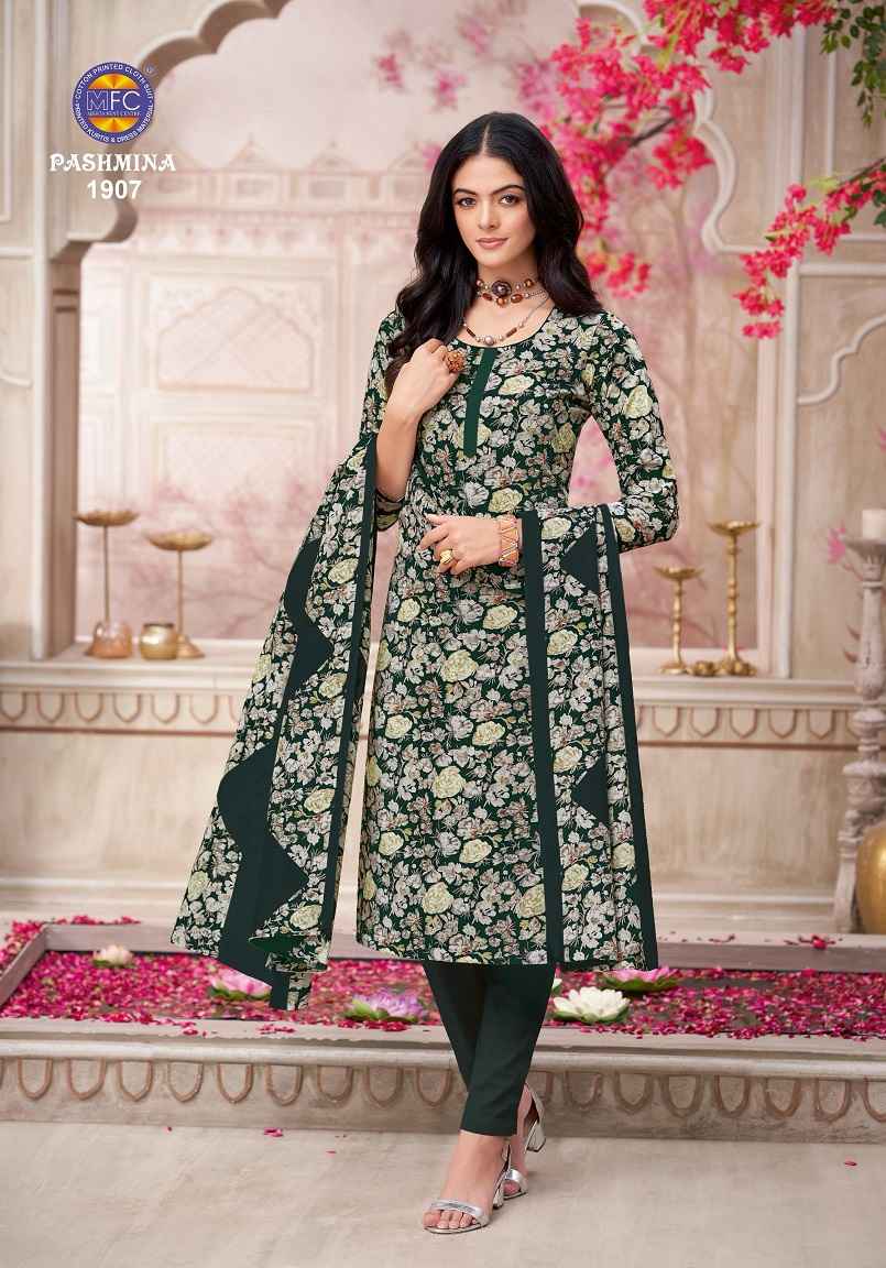 MFC PASHMINA VOL-19 PURE HEAVY COTTON PRINT DRESS MATERIAL AT WHOLESALE PRICE