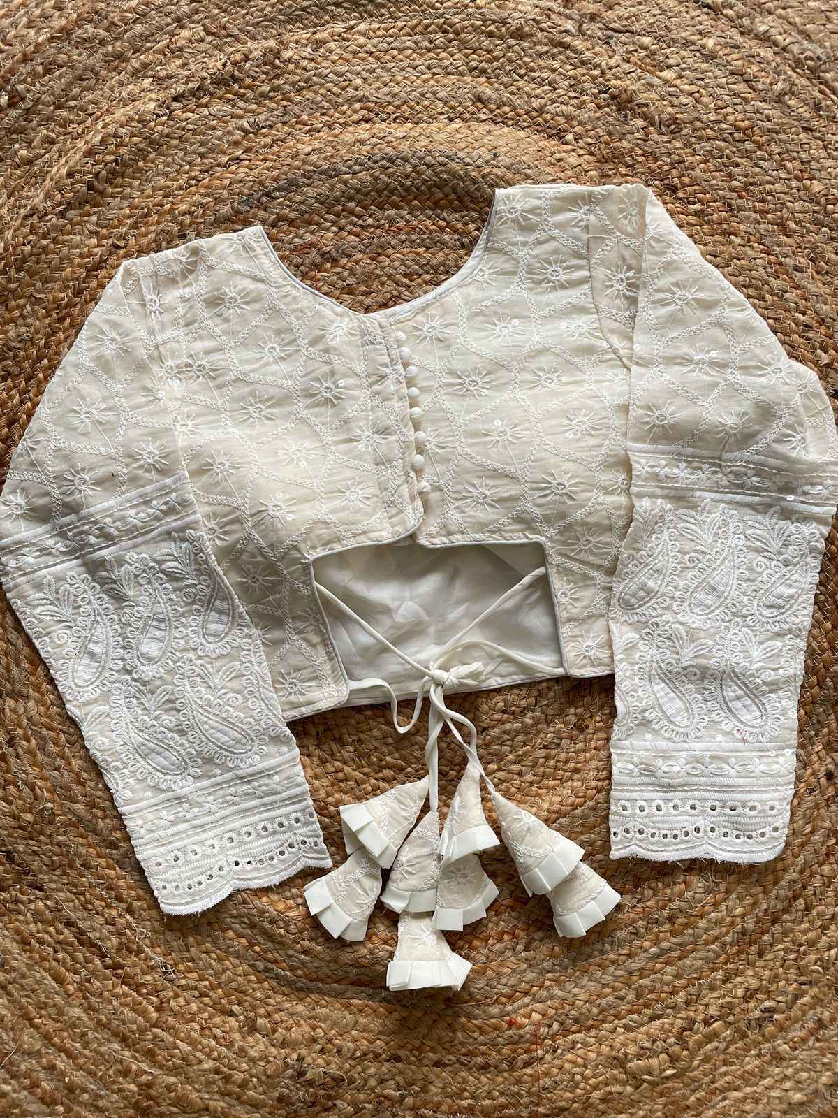 PURE CAMRIC COTTON HAKOBA DESIGN BLOUSE AT WHOLESALE PRICE