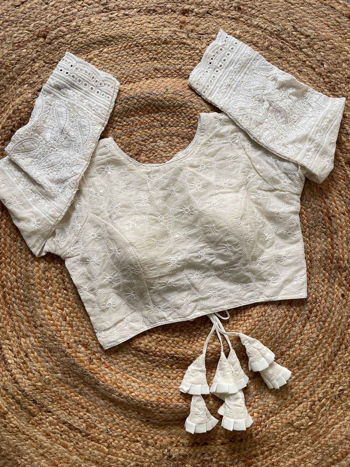 PURE CAMRIC COTTON HAKOBA DESIGN BLOUSE AT WHOLESALE PRICE
