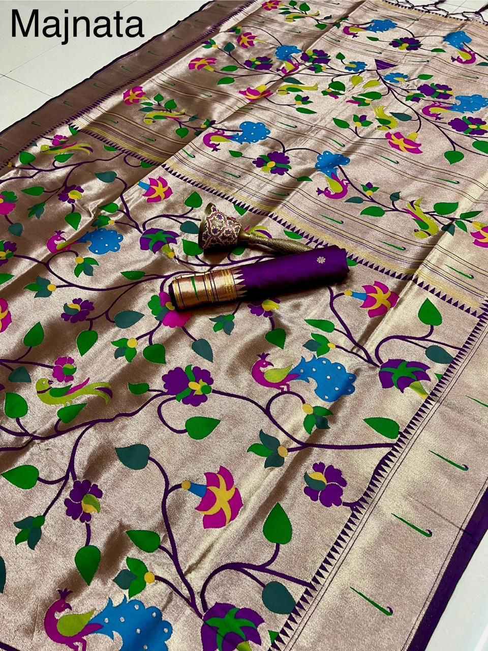 PURE KANCHIPURAM SILK WEAVING SAREE AT WHOLESALE PRICE