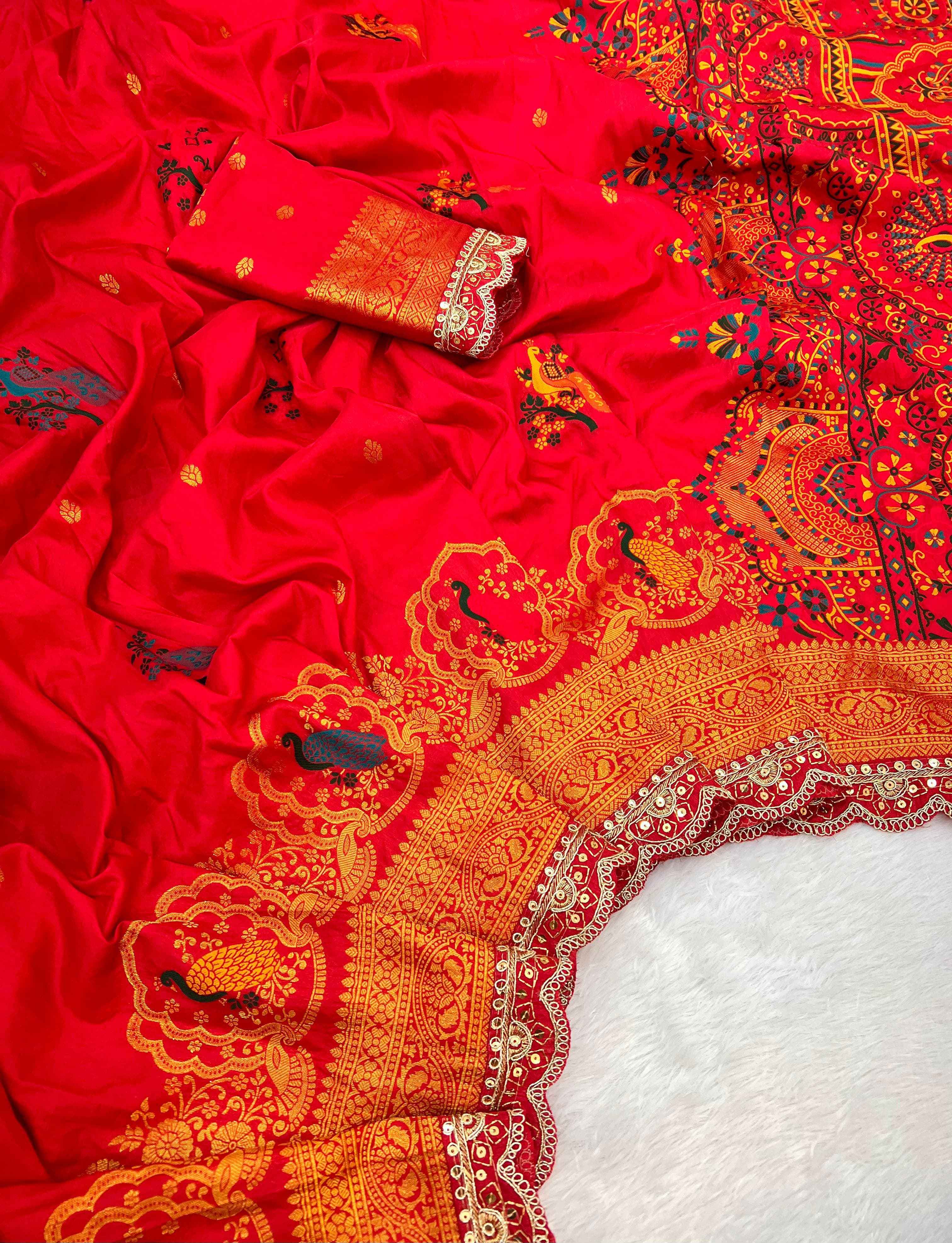 PURE KHADI GEORGETTE SABYASACHI DESIGNER SAREE AT WHOLESALE PRICE