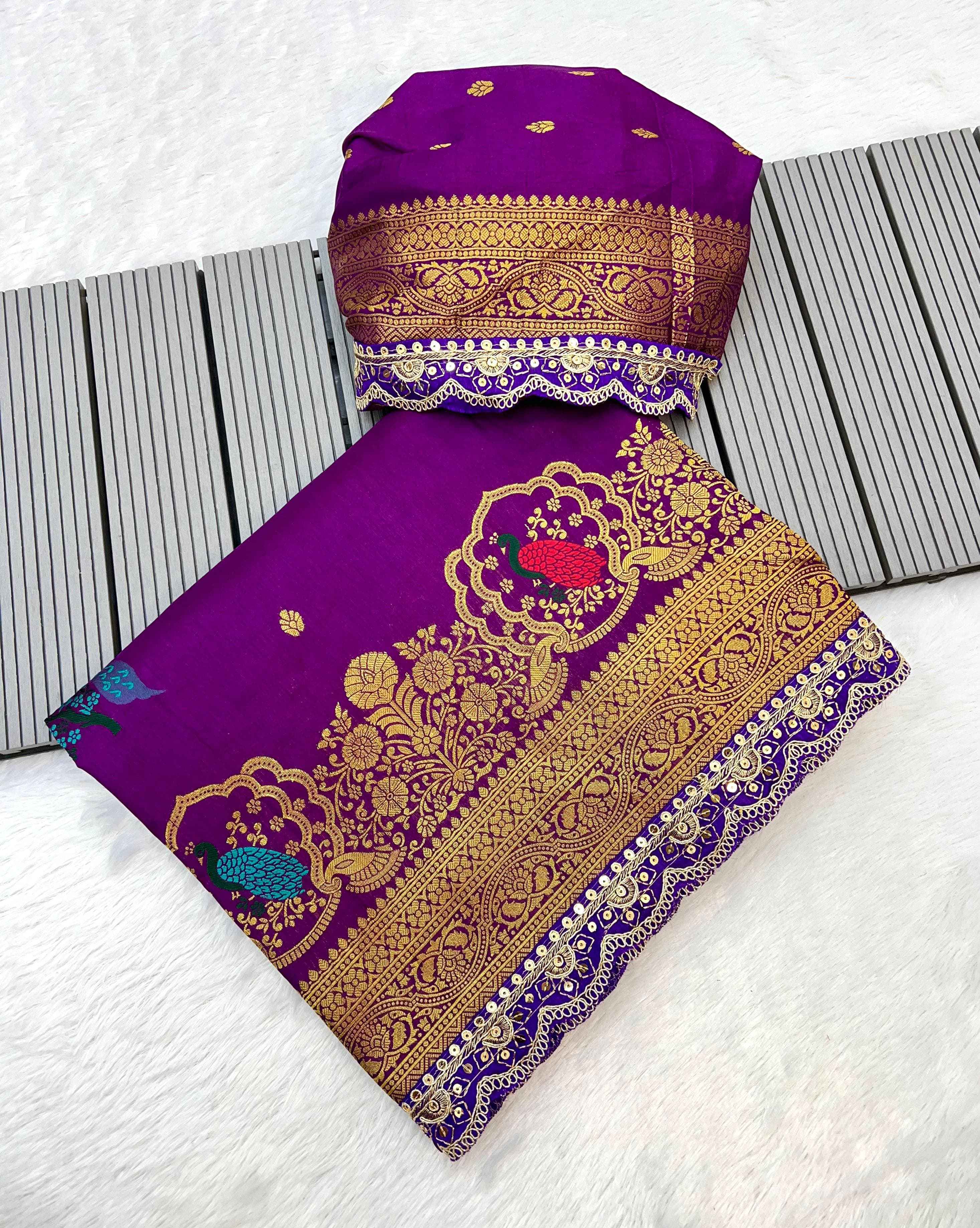PURE KHADI GEORGETTE SABYASACHI DESIGNER SAREE AT WHOLESALE PRICE