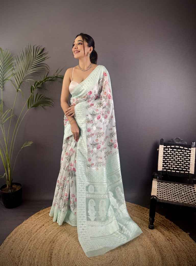 PURE MULBERRY SILK WITH JACARD WEAVING DESIGN SAREE AT WHOLESALE PRICE