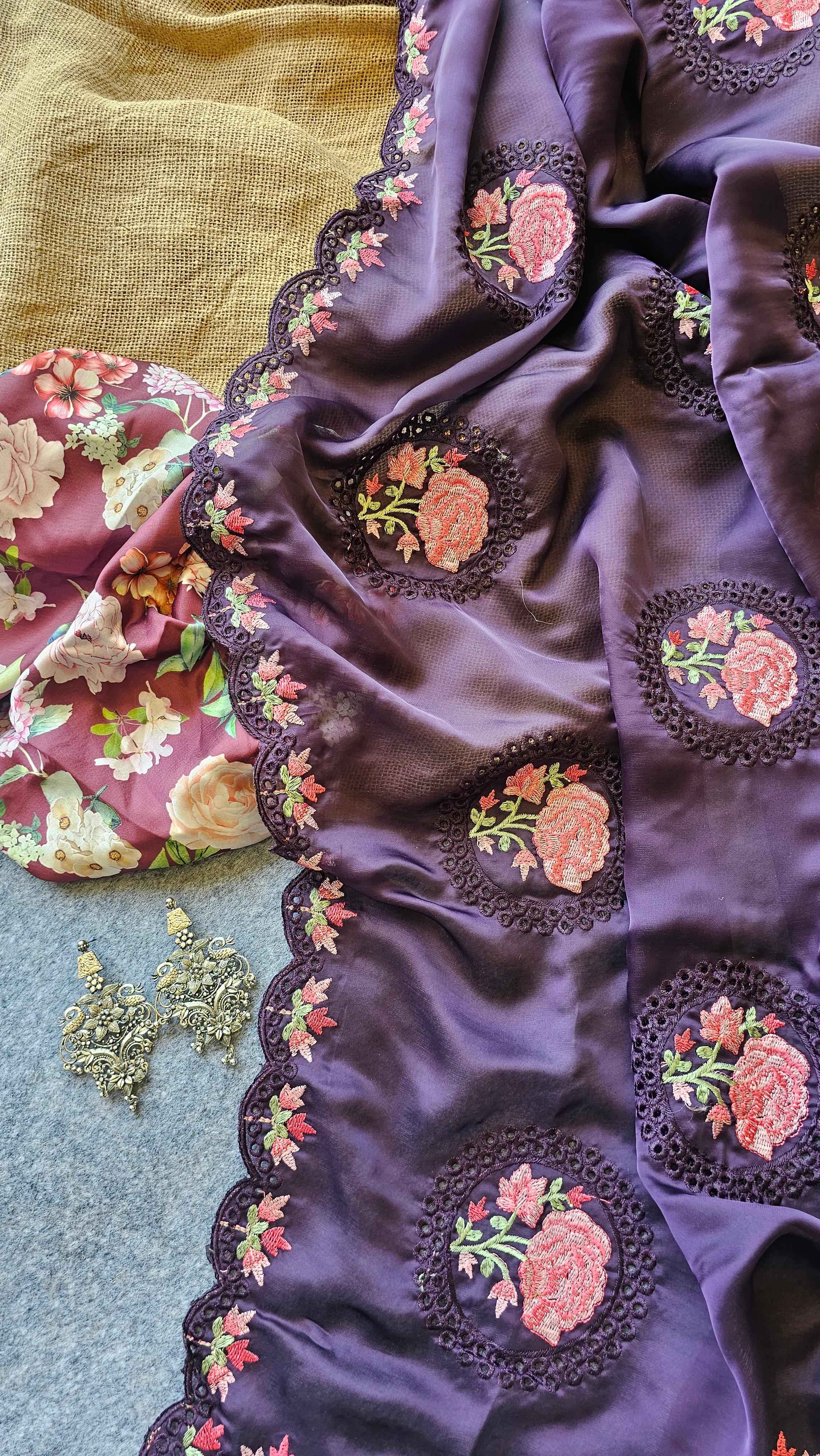 PURE SATTIN SIMMER SILK WITH ZARI SAREE AT WHOLESALE PRICE