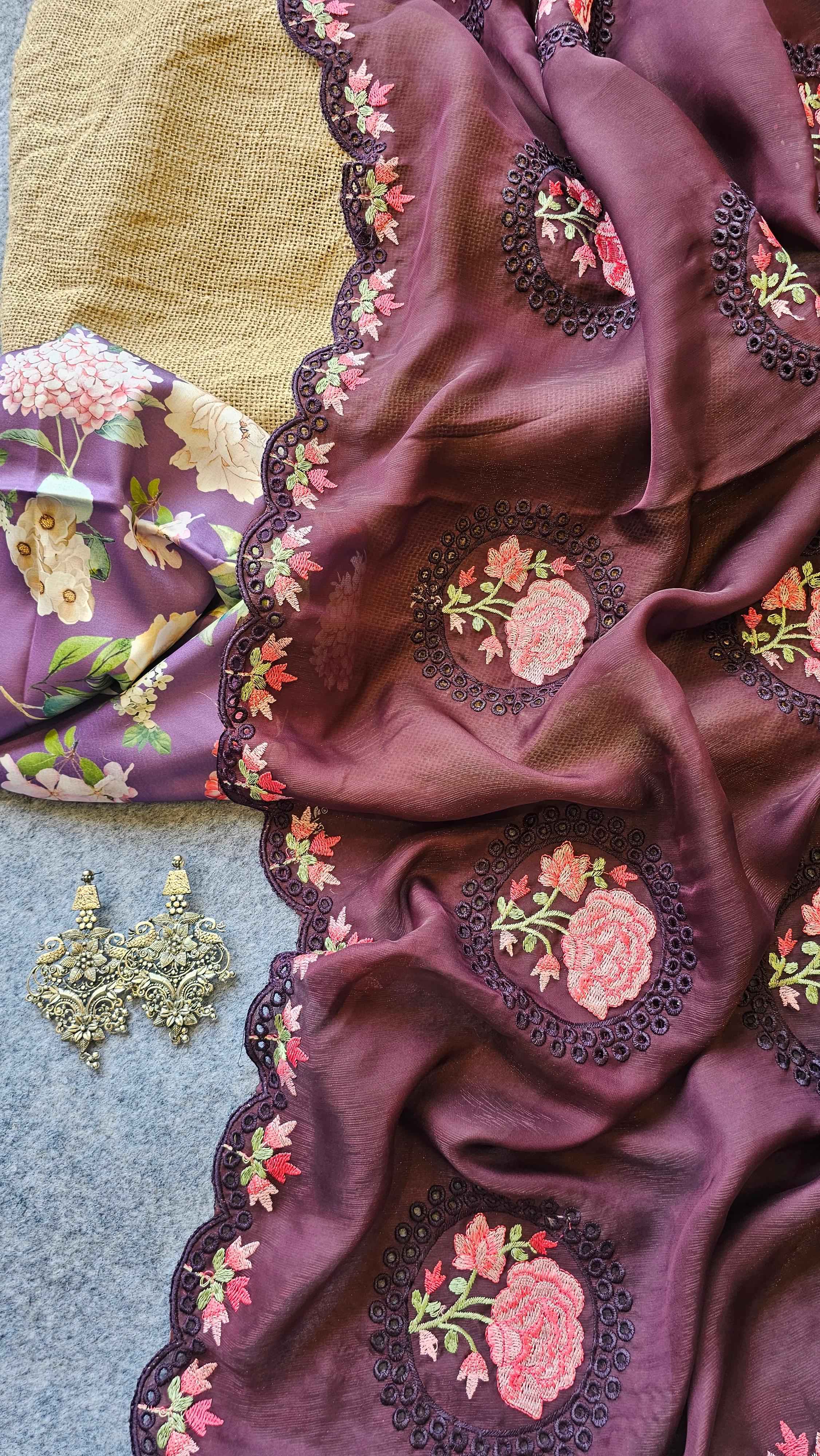 PURE SATTIN SIMMER SILK WITH ZARI SAREE AT WHOLESALE PRICE