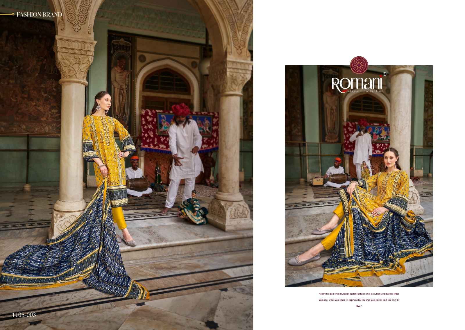 ROMANI BIN KAREEM  SOFT COTTON DIGITAL STYLE PRINTED DRESS MATERIAL AT WHOLESALE PRICE