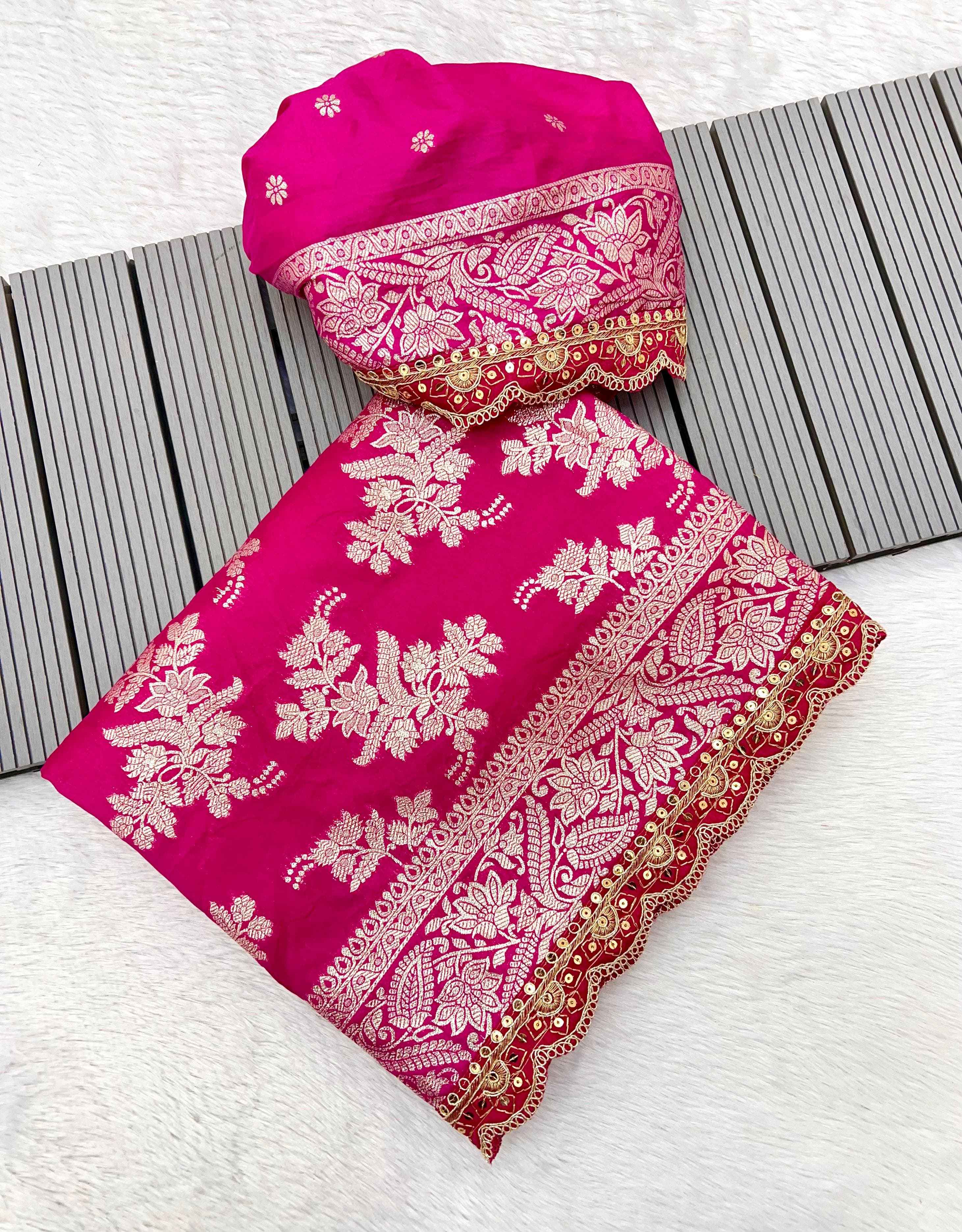 SABYASACHI DESIGNER PURE KHADI DOLA COTTON SAREE AT WHOLESALE PRICE